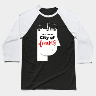 Las Vegas City of Dreams Baseball T-Shirt